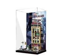 Vitrine en acrylique pour Lego 76342 The Daily Bugle - Boîte transparente anti-poussière - Seule vitrine compatible avec Lego 76342 (spray arrière C)