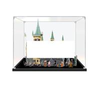 Vitrine en acrylique pour Lego 76389 Chambre des secrets Boîte transparente anti-poussière - Seule vitrine compatible avec Lego 76389 (3 mm)
