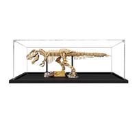 Vitrine en acrylique pour Lego 76968 - Dinosaure fossile Tyrannosaure Rex - Boîte de rangement transparente - Compatible avec 76968 (boîte uniquement) (3 mm transparent)