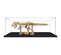 Vitrine en acrylique pour Lego 76968 - Fossiles de dinosaures Tyrannosaure Rex - Boîte de rangement transparente - Compatible avec 76968 (boîte uniquement) (3 mm)