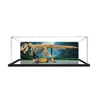 Vitrine en acrylique pour Lego 76968 - Modèle Tyrannosaure Rex - 3 mm - Étanche à la poussière - Compatible avec Lego 76968 (modèle non inclus) (fond + miroir)