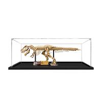 Vitrine en acrylique pour Lego 76968 - Modèle Tyrannosaure Rex - 3 mm - Étanche à la poussière - Compatible avec Lego 76968 (modèle non inclus) - Transparent - 2 mm