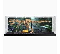 Vitrine en acrylique pour Lego 76968 - Tyrannosaure Rex - Boîte de rangement transparente - Compatible avec 76968 (boîte uniquement) (fond uniquement)