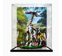 Vitrine en acrylique pour Lego 76989 modèle Bête à long cou, anti-poussière et transparente (modèle non inclus) (fond 3 mm)