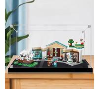Vitrine en acrylique pour Lego 77056 Fu Da et musée de la forêt - Boîte de rangement transparente - Compatible avec 77056 (boîte uniquement) (3 mm transparent)