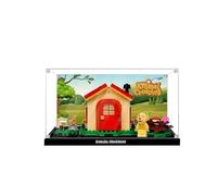 Vitrine en Acrylique pour Lego 77058 Animal Crossing Les activités de Plein air de Bunnie, Boîte de Rangement Transparente et Anti-poussière pour Objets de Collection, sans modèle (Background-1)