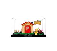Vitrine en Acrylique pour Lego 77058 Animal Crossing Les activités de Plein air de Bunnie, Boîte de Rangement Transparente et Anti-poussière pour Objets de Collection, sans modèle (Transparent)