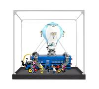 Vitrine en acrylique pour Lego 77073 Battle Bus, boîte de rangement, boîte transparente, boîte de présentation compatible avec 77073 (boîte uniquement) (3 mm transparent)