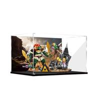 Vitrine en acrylique pour Lego 77093 The Final Battle Building Set - Boîte transparente anti-poussière - Seule vitrine compatible avec Lego 77093 (spray arrière B)