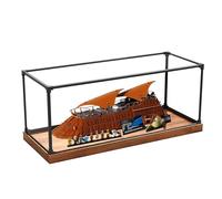 Vitrine en acrylique pour Lego-a 75397 pour yacht à voile Jabba, boîte de rangement, boîte transparente, boîte de présentation compatible avec L-e*g-o 75397 (modèle non inclus) (A)