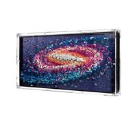 Vitrine en acrylique pour Lego Art La Voie lactée Décoration murale - Vitrine, protège et décore le modèle avec rangement, objets de collection, cadeaux