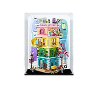 Vitrine en acrylique pour Lego Friends Heartlake City Community Center 41748 - Boîte de rangement anti-poussière et anti-UV - Idéal pour les collectionneurs (fond de 3 mm)