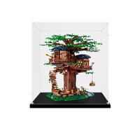 Vitrine en acrylique pour Lego Ideas Tree House 21318, vitrine, modèle de protection et de décoration avec rangement anti-poussière (3 mm, transparent)