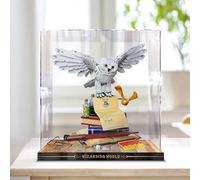 Vitrine en Acrylique pour Lego Potter Hedwig Owl 76391 Kit de Construction, vitrine Anti-poussière - Vitrine Uniquement(Boutique)