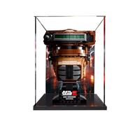 Vitrine en acrylique pour Lego Princess Leia 75351 - Vitrine, protège et décore les modèles avec rangement anti-poussière pour objets de collection, cadeaux (fond B (20 x 15 x 25 cm))