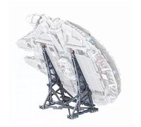 Vitrine en acrylique pour Lego Star Wars Faucon Ultime Millénium 75192 - Boîte de rangement anti-poussière et anti-UV (présentoir (sans modèle, sans boîtier))
