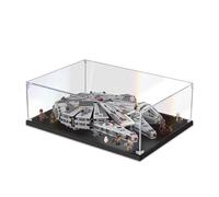 Vitrine en acrylique pour Lego Star Wars Millennium Falcon 75105, boîte de présentation anti-poussière compatible avec Lego, modèle vitrine cadeau (3 mm)