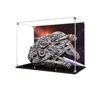 Vitrine en acrylique pour Lego Star Wars Millennium Falcon 75192 - Vitrine, modèle de protection et de décoration avec rangement anti-poussière (Style D (88 x 39 x 58 cm)
