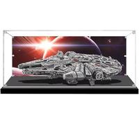 Vitrine en acrylique pour Lego Star Wars Millennium Falcon - Présentez et protégez votre modèle avec un rangement anti-poussière