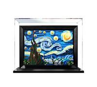 Vitrine en Acrylique pour LG 21333 Van Gogh Starry Moon Night Boîte De Présentation Transparente Antipoussière (modèle Non Inclus) 40*15*35cm 2mm