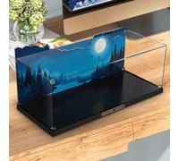 Vitrine en Acrylique pour LG 76444 Boutiques Magiques du Chemin de Traverse, Vitrine Étanche à la Poussière, Vitrine pour Collection Boîte de Rangement (Sans Modèle) 52 * 22.5 * 24cm Theme Painting