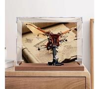 Vitrine en acrylique pour modèle d'avion Le-go 10363, boîte de présentation anti-poussière (boîte de présentation uniquement) (fond 3 mm)