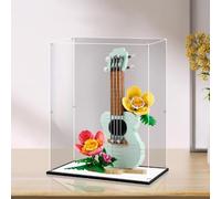 Vitrine en acrylique pour modèle de ukulélé Le-go 31156, boîte de présentation anti-poussière (boîte de présentation uniquement) (StyleB 3 mm)