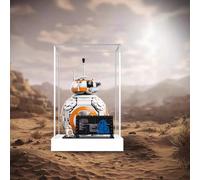Vitrine en acrylique pour robot Technicien aérospatial Le-go 75452 - Boîte de présentation uniquement - Transparent - 3 mm