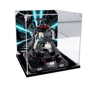 Vitrine en acrylique pour salle de méditation Lego 75296, boîte de présentation transparente anti-poussière compatible avec la salle de méditation Lego 75296 (modèle non inclus) 24 x 24 x 24 cm (2 mm)