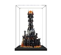 Vitrine en Acrylique pour The Lord of The Rings: Barad-dûr pour Lego 10333, boîte de Rangement Transparente Anti-poussière (modèle Non Inclus) (Transparent 2MM)