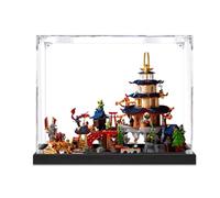 Vitrine en acrylique pour tournoi d'arène Le-go 71814 : modèle Temple City, boîte de présentation anti-poussière (boîte de présentation uniquement) (StyleA 3 mm)