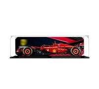 Vitrine en acrylique pour voiture de course Lego 42207 F1, utilisée pour collecter et protéger des présentoirs, boîte de rangement robuste, 65 x 30 x 17,8 cm (à l'exception des modèles) (option 1)