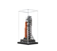 Vitrine en acrylique spécialement conçue pour Lego 10341 Space Launch System Building Set de construction Boîte anti-poussière - Seule vitrine compatible avec Lego 10341 (3 mm)