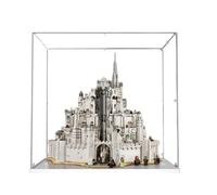 Vitrine en acrylique spécialement conçue pour Lego 11377 Tour Blanche Château Architecture Ensemble de Construction, Boîte Transparente Anti-poussière - Uniquement Vitrine, Boîte de Présentation