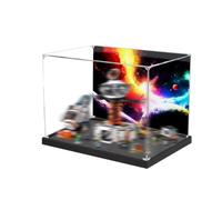 Vitrine en acrylique spécialement conçue pour Lego 60434 Space Rocket Launch Station Set - Boîte anti-poussière - Seule vitrine compatible avec Lego 60434 (spray arrière)