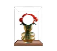 Vitrine en acrylique spécialement fabriquée pour Lego 10328 Bouquet de roses - Boîte transparente anti-poussière - Seule vitrine compatible avec Lego 10328 (base B de 3 mm)