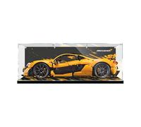 Vitrine en acrylique transparent compatible avec Le-Go Technic 42172 Mc-Laren Racing - Vitrine de protection anti-poussière pour modèles 42172, boîte de rangement (boîte uniquement) (style A)