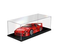 Vitrine en Acrylique Transparent pour 10248 Voiture de Sport F40 Jouets de Collection,Assemblez Une boîte en Acrylique avec Base (35x25x15CM) 2mm