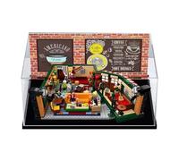 Vitrine en acrylique transparent pour Lego 21319 Old Friends Café, vitrine anti-poussière compatible avec Lego 21319 34,8 x 24,9 x 15 cm (vitrine uniquement)