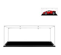 Vitrine en acrylique transparent pour Lego 42143 Ferrari Daytona SP3 - Étanche à la poussière - Compatible avec le modèle Lego 42143 - Sans kit