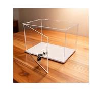 Vitrine en acrylique transparent, Vitrines acryliques à porte verrouillable for modèles de figurines d'action collectionner, plusieurs tailles(40x40x45cm(16x16x18in))
