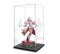 Vitrine en acrylique transparente 10 20 30 40 50 60 70 Cm Haut Boite d'exposition transparente pour figurines d'action, Vitrine empilable en acrylique pour objets de collection, Vitrine alternative en