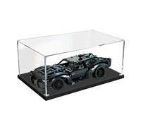 Vitrine en Acrylique Transparente pour 42127 Char Jouets Objets de Collection Boîte de Rangement Display Box Compatible avec Le-go 42127 (50x25x20 cm) B