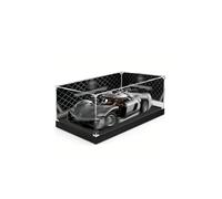Vitrine en Acrylique Transparente pour Le-GO Technic 42173 - Boîte de présentation pour la Koenigsegg Jesko Absolut (Gris) - Idée Cadeau (Vitrine Seule) (3mm Painted)