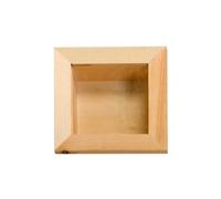 Vitrine en bois 15 x 15 cm