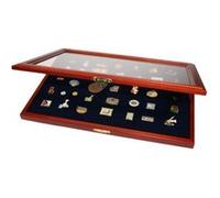 Vitrine en bois pour 80 pin's G
