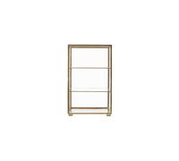 Vitrine en laiton cuivre Glass