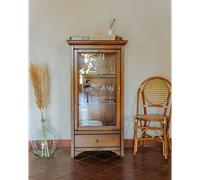 Vitrine en merisier patiné n°1295