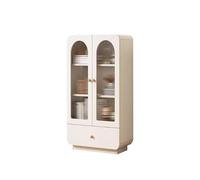 Vitrine en métal pour salon et cuisine, vitrine pour objets de collection, rangement de bureau élégant, vitrine moderne avec portes en verre