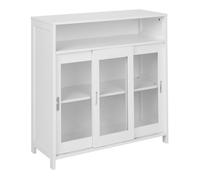 Vitrine en verre CRABTREE 86 cm Blanc